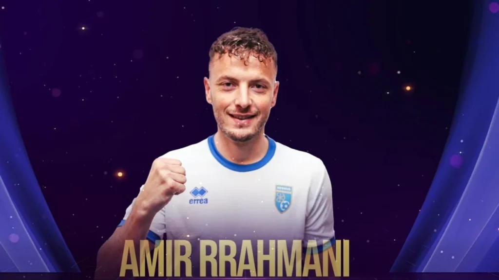 Amir Rrahmani shpallet “Lojtari i Vitit”, fiton çmimin “Fadil Vokrri”