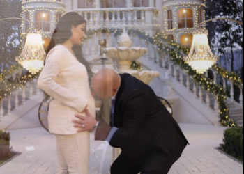 Bekim Brestovci dhe Angelina Shala në pritje të ëmbël/Pamje