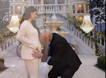 Bekim Brestovci dhe Angelina Shala në pritje të ëmbël/Pamje