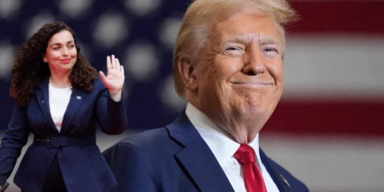 Trump shperndan artikullin, ku Osmani ia njeh meritat për ndaljen e luftës mes Kosovës dhe Serbisë