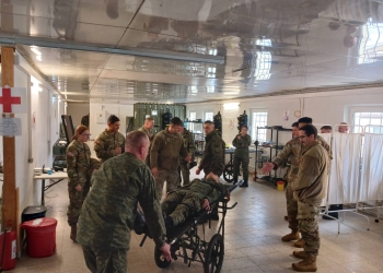 FSK pjesë e ushtrimit “KFOR 36” në Gjermani, ofron mbështetje mjekësore me Ushtrinë Amerikane