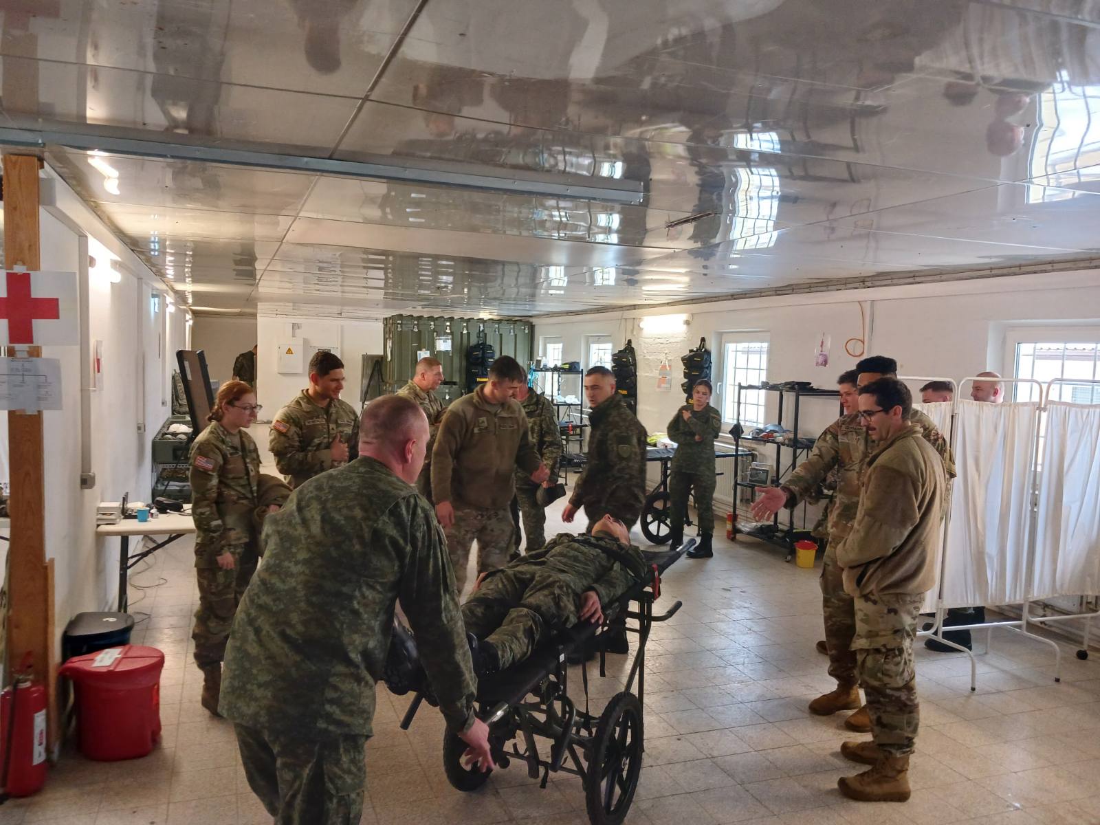 FSK pjesë e ushtrimit “KFOR 36” në Gjermani, ofron mbështetje mjekësore me Ushtrinë Amerikane