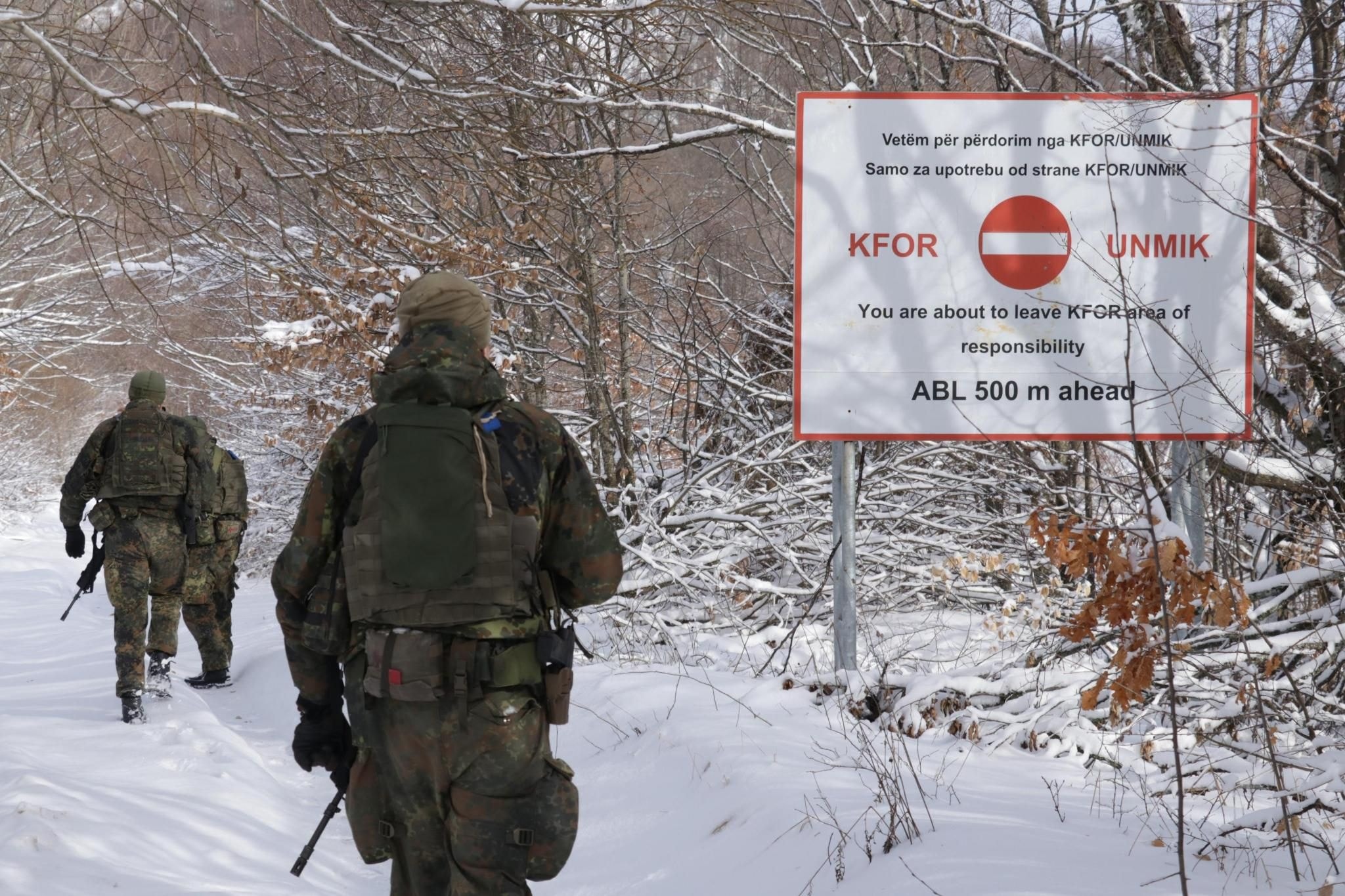 Ushtarët gjermanë zhvillojnë patrullime në disa komuna veriore