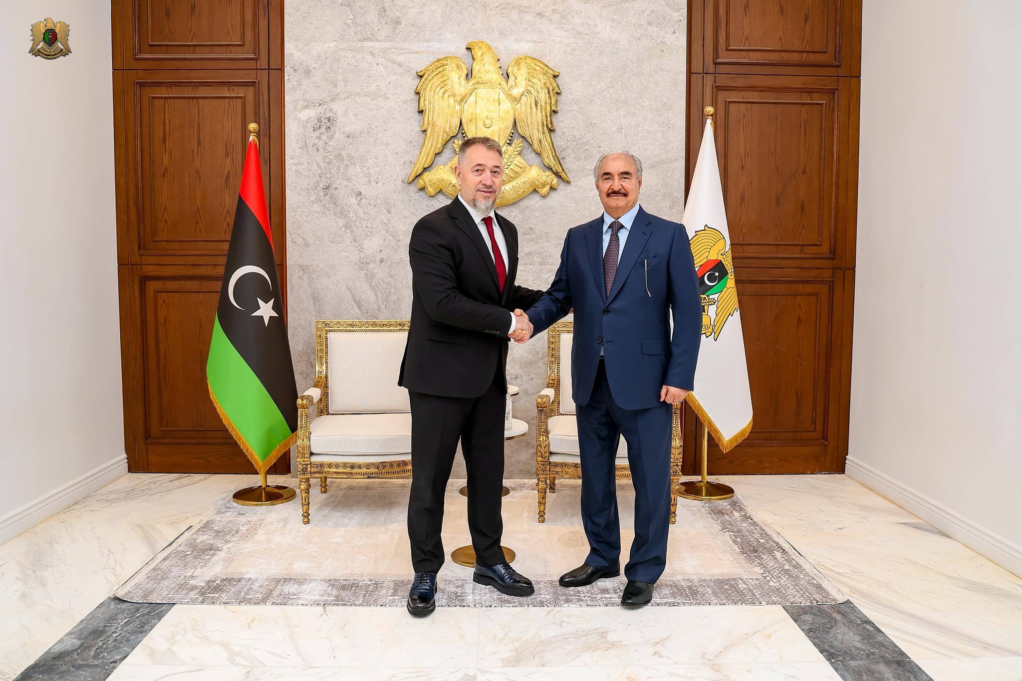 Lajmërohet Lushtaku pas videos me ‘private jet’: Zhvillova vizitë zyrtare në Libi, me ftesë të gjeneralit Feldmarshall Khalifa Belkasem Haftar