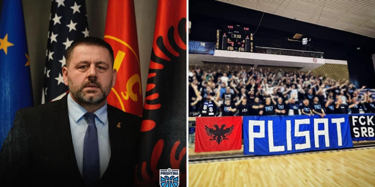 ‘Plisat’ e ndërprejnë përkohësisht ndeshjen ndaj Yllit, protestojnë kundër Bekë Berishës