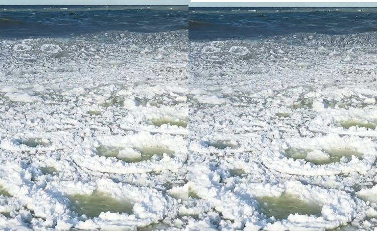 Liqeni Michigan ngrihet nga temperaturat ekstreme në SHBA