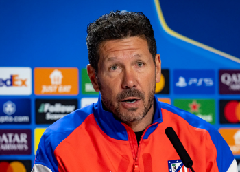 Diego Simeone befason me vlerësimin për Vedat Muriqin pas fitores ndaj Mallorca-s