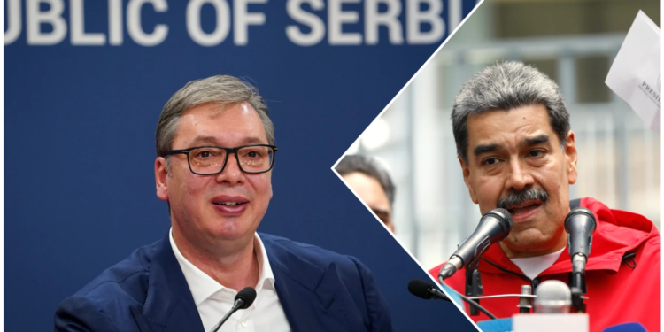 “Miqësia për shkak të Kosovës”, Vuçiq nuk heq dorë nga “shoku” Maduro