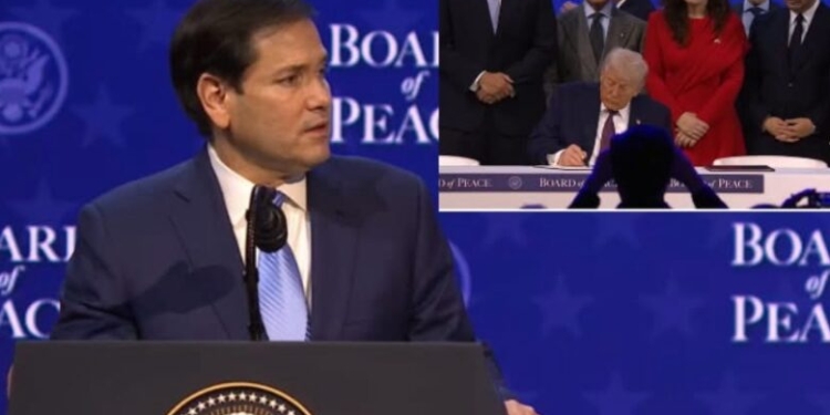 Rubio pas themelimit të Bordit të Paqes: Po hyjmë në fazë të re