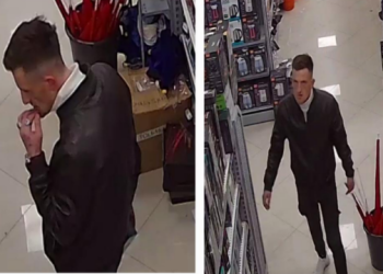 Policia kërkon ndihmën e qytetarëve për ta identifikuar dhe kapur këtë person: Dyshohet se vodhi në një qendër tregtare në Malishevë