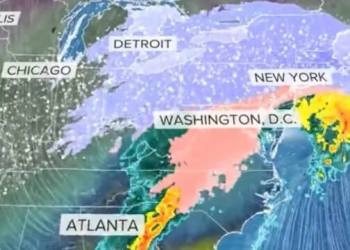 Stuhi e fuqishme dimërore në SHBA, 730 mijë njerëz pa energji elektrike, mbi 10 mijë fluturime të anuluara