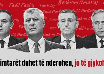 Bekim Haxhiu: Në Hagë po tentohet të rishkruhet historia përmes shpifjeve dhe dokumenteve të fabrikuara në Beograd