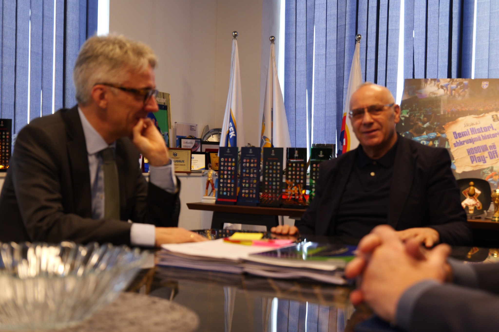 Ademi pret në takim Ambasadorin e Gjermanisë në Kosovë, riafirmohet thellimi i bashkëpunimit