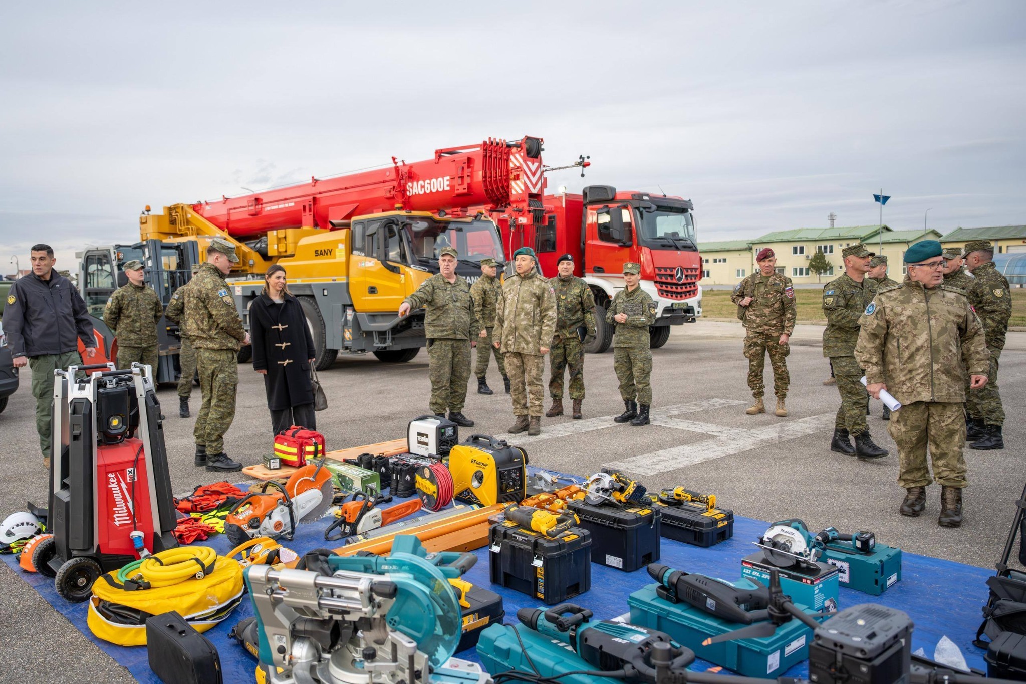 KFOR dhe NALT vizitojnë Qendrën e Trajnimit për Kërkim-Shpëtim të FSK-së