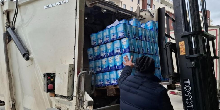 AUV asgjëson afro 8 mijë produkte për fëmijë të llojeve “Aptamil” dhe “Nutricia Bebelac”