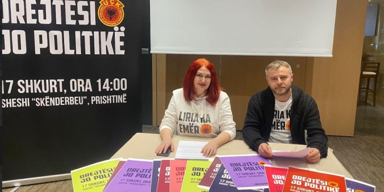“Liria ka Emër” intensifikon mobilizimin për marshin “Drejtësi, jo politikë”