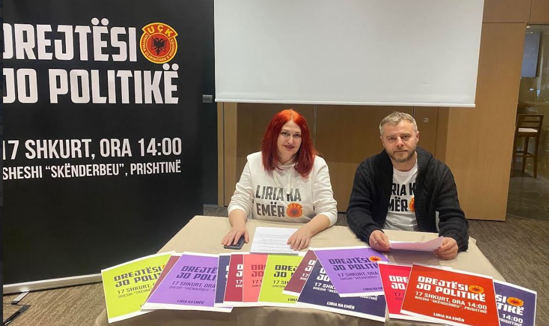 “Liria ka Emër” intensifikon mobilizimin për marshin “Drejtësi, jo politikë”