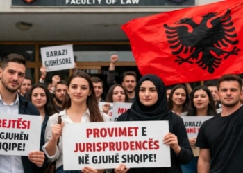 Studentët shqiptarë në RMV, kërkojnë respektimin e barazisë gjuhësore dhe kushtetuese