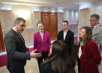 Delegacioni i BE-së vizitë në Parlament, diskutohet për zhvillimet e fundit në Kosovë