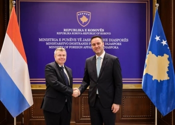 Konjufca takohet me Dietz, takimi u fokusua në forcimin e marrëdhënieve bilaterale