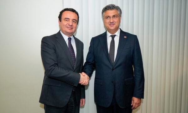 Plenkoviq, uron Kurtin: Kroacia mbetet mbështetëse e fortë e rrugës evropiane të Kosovës