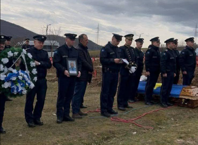 Me nderime policore varroset polici Mehdi Ibrahimi nga Mitrovica