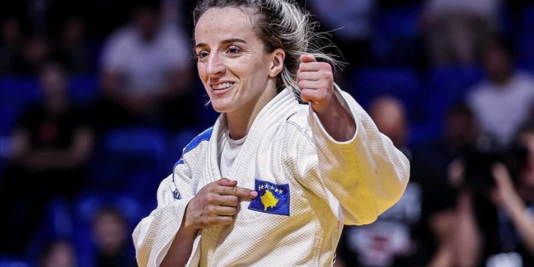 Distria Krasniqi prinë në ranglistën botërore të xhudos