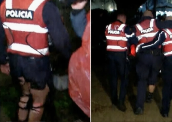 Katër policë të lënduar nga protestuesit para Kuvendit të Shqipërisë