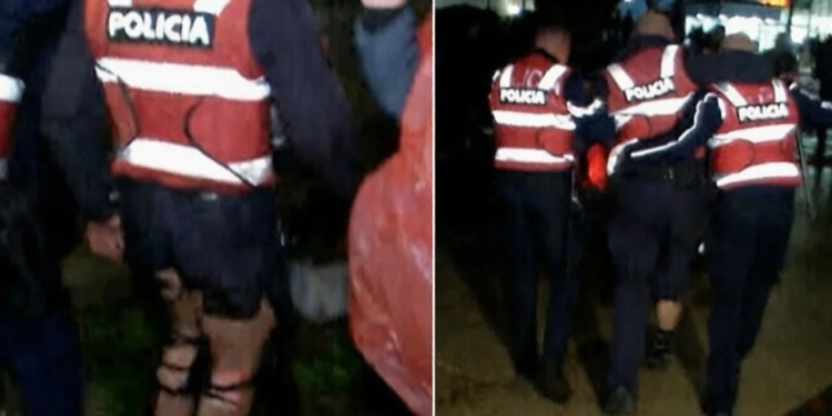 Katër policë të lënduar nga protestuesit para Kuvendit të Shqipërisë