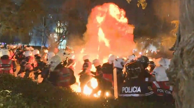Shkon në 8 numri i policëve të lënduar pas protestave të opozitës në Shqipëri
