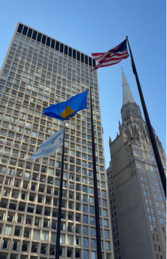 Flamuri i Kosovës valon në Çikago për 18-vjetorin e pavarësisë