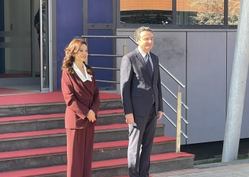 Kryeministri Kurti e pret në takim ministren e Jashtme të Shqipërisë