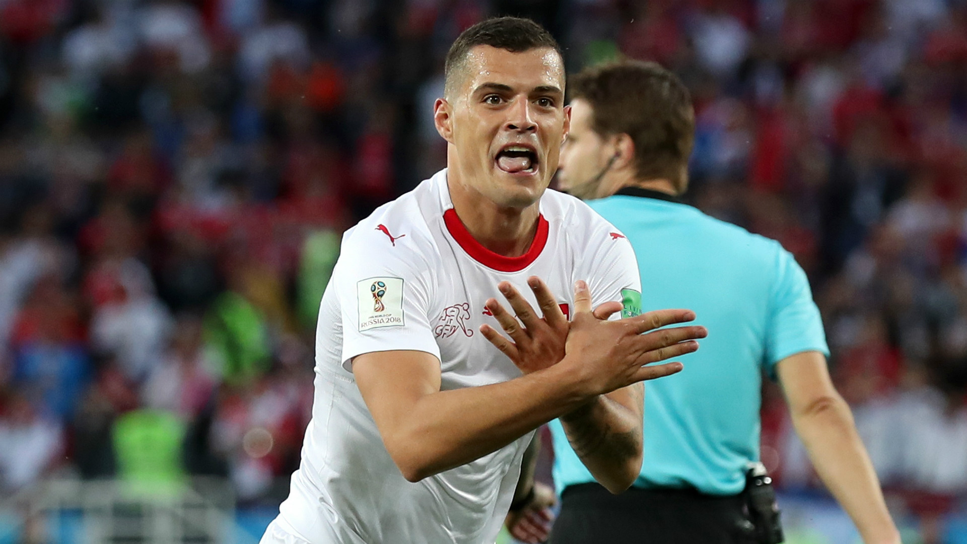 Granit Xhaka uron pavarësinë e Kosovës
