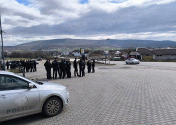 ​Para protestës në Grabanicë shihet numër i madh i policëve