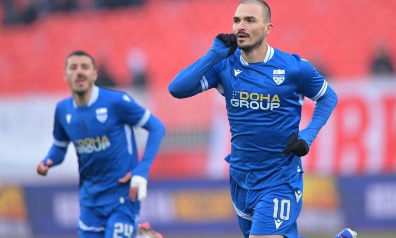 Një futbollist shqiptar po dominon në Superligën e Serbisë