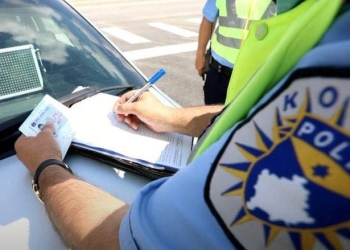 Policia e Kosovës shqipton mbi 2 mijë e 600 gjoba për 24 orë