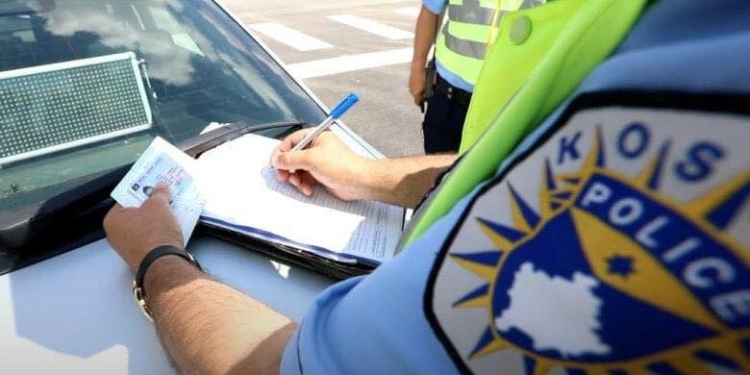Policia e Kosovës shqipton mbi 2 mijë e 600 gjoba për 24 orë