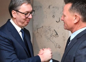 Vuçiq takohet me Grenellin në Mynih: Mik i mirë i Serbisë, folëm për çështje të sigurisë e projekte specifike