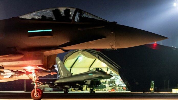 Avioni britanik në Katar rrëzon dronin iranian