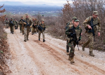 KFOR zhvillon marshime të vështira malore në Kosovë, rrit gatishmërinë e trupave