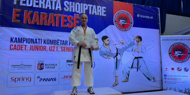 Getoar Rexhepi Oficeri i FSK-së, shpallet Kampion Kombëtarë i Karatesë