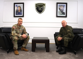 Jashari takon Strasser, diskutuan për bashkëpunimin mes FSK-së dhe Gardës Nacionale të Ajovës