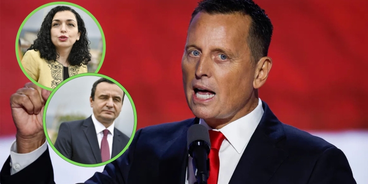 Grenell: Vjosa Osmani po gënjen, ajo dhe Kurti ishin një “ekip i tmerrshëm”