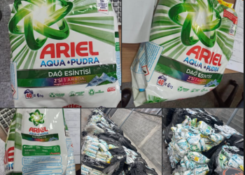 Dogana konfiskon mallra të falsifikuara me markën tregtare “Ariel”