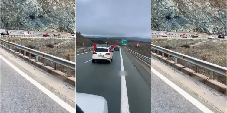 Dhjetëra tifozë nga Shqipëria nisen drejt Prishtinës për përkrahje të Kosovës