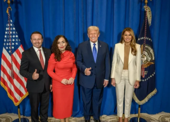 Melania Trump e fton Prindon Sadriun në Shtëpinë e Bardhë për Samitin FFT