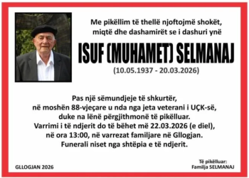 Vdes veterani i UÇK-së, Isuf Selmanaj
