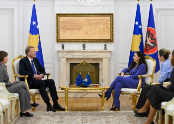 Takim lamtumirës në Presidencë: Orav dhe Osmani nënvizojnë integrimin evropian të Kosovës