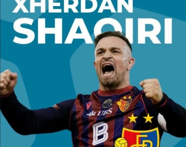 Xherdan Shaqiri shpallet lojtari më i mirë i xhiros në Zvicër