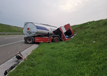 Aksidentohet rëndë një cisternë e naftës, në dalje të Prizrenit